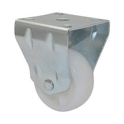 WAGNER Apparate-Bockkrolle ECO Durchmesser 50mm, PP, Gleitlager, Tragkraft 50kg, VE: 10 Stück, 23725001