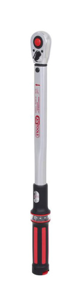 KS Tools 1/2" ERGOTORQUE®precision-ratelmomentsleutel, 40-200Nm, rood, 516.6542