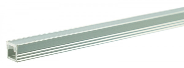 rutec Projekt ALU - profiel MUP6 / 6 Mini U - profiel - 2 meter, PFE050