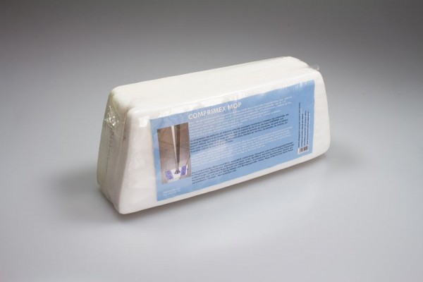 De Witte COMPRIMEX dubbele spons vuilwisser, VE: zak van 10 stuks, 250.100.310