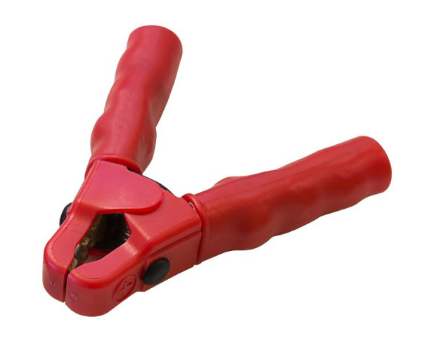 ELMAG poolklem (rood +) volledig geïsoleerd, 500 A, lengte: 115 mm voor START BOOSTER 1600, 57104