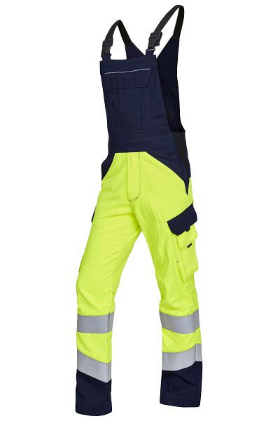 ROFA tuinbroek 2386 deels tweelaags, maat 28, kleur 354-felgeel-marine, 4552386-354-28
