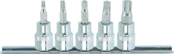 KS Tools 3/8" CHROMEplus bitdoppenset XZN, 5-delig M4-M10, 918.3773