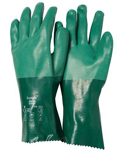 Ansell Scorpio handschoen tegen chemicaliën, cat III, maat 10, VE: 12 paar, 180-529