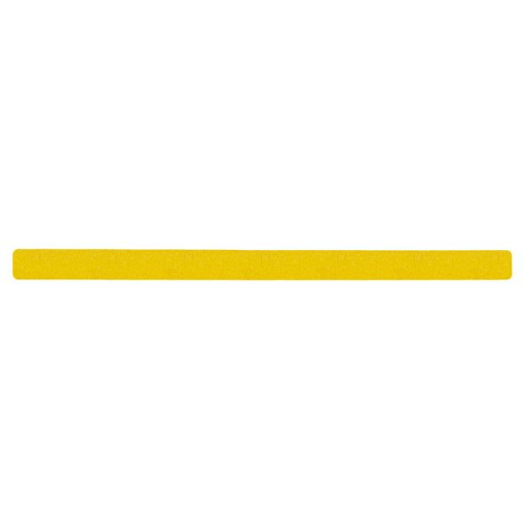 m2 antislipbekleding Vervormbare gele enkele stroken 50x800mm, VE: 10 stuks, M2GV100501