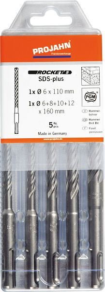 Projahn boorhamer raket 5 set 5 stuks, 83046