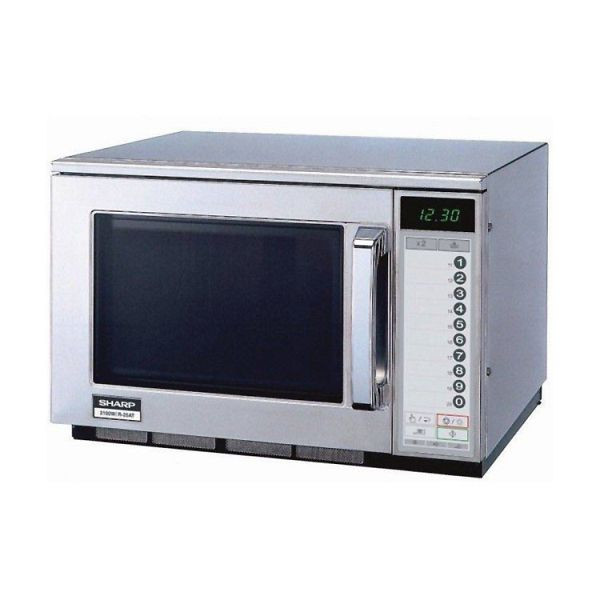SHARP magnetron R-25AT, 2100 watt magnetronvermogen, 20 programmeerbare kookprogramma's, 101.206