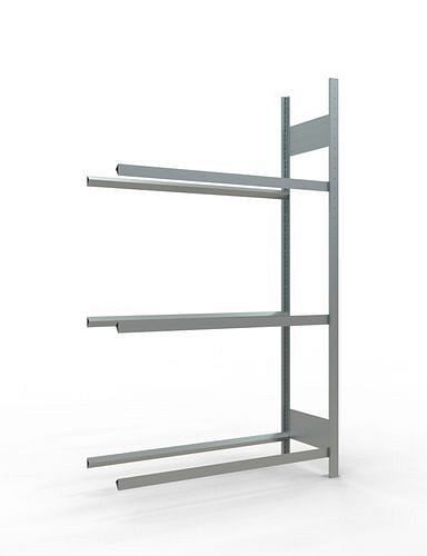 Schulte bandenrek, aanbouwveld, 3 opbergniveaus, vakbreedte 1150 mm, 1156 x 436 x 2000 mm, 278840