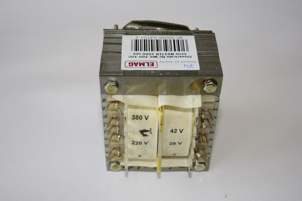 ELMAG stuurtransformator voor MIG 200-300, MASTER 2000-serie en EUROMIG, 9504101