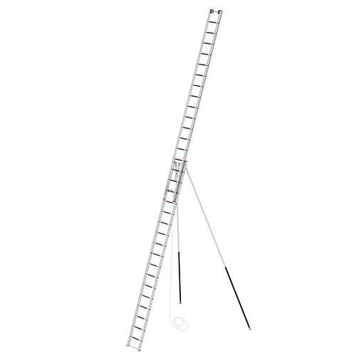 Krause kabelladder aluminium, 3-delig, 2 x 17 sporten, met steunen, 305102