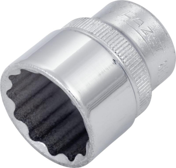 Hazet-dop, bi-hex, hol vierkant 10 mm (3/8"), buiten dubbel-hex tractieprofiel, 25/32", 880AZ-25/32