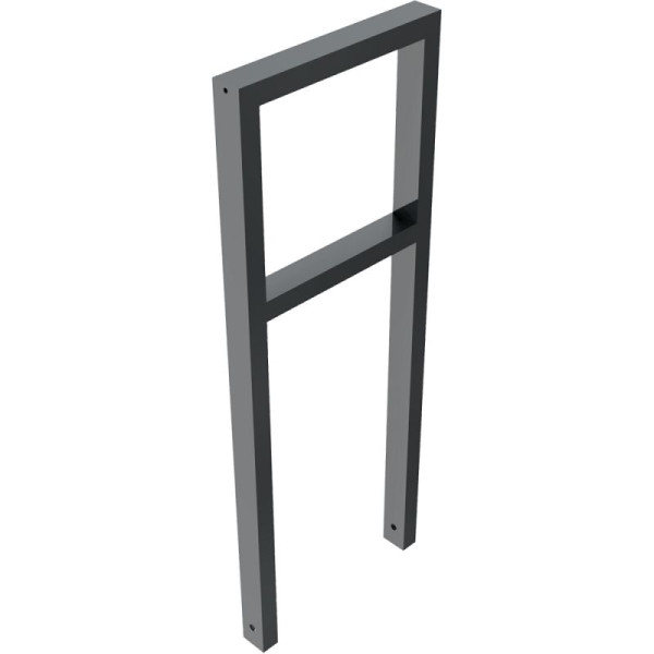 Stone HGS leunbalk/barrière -Spiekeroog- met dwarsbalk, 450mm/gecoat DB 703, 457.045b