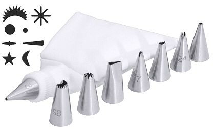 Contacto nozzle set, kleine 8 nozzles, adapter, 1713/008