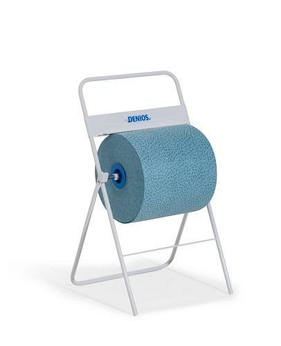 DENIOS afrolstandaard, smal, voor rollen tot 40 cm breed, met afscheurrail, 116-637
