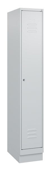 C+P luierkluis Classic PLUS, basis, 1800x300x500mm, 7035/7035, cilinderslot, 0800207-10 S10024