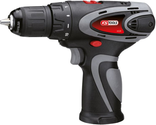 KS Tools accuschroefboormachine, 24Nm, 1.870 rpm 10, 8V, zonder accu en lader, 515.3534