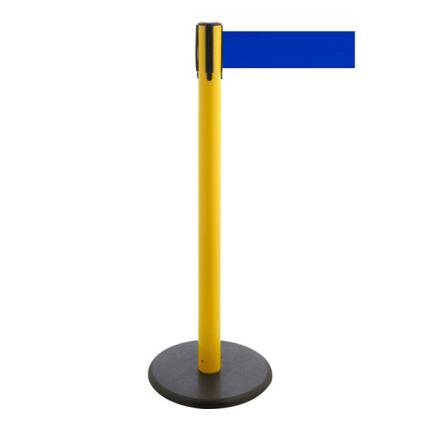 Stein HGS HGS personengeleidingssysteem -P-Line Premium-, geel, blauw, met riemeindstuk (standaard), riemlengte: 2,3 m, 34244e-0202