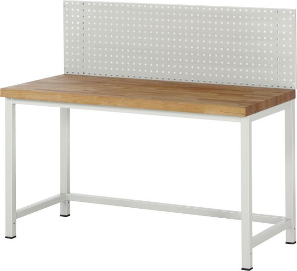 RAU geperforeerde plaat voor werkbankmontage, 1500x450x15 mm, 09-L1500DM.12