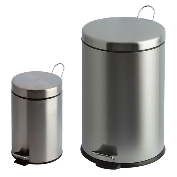 Stein HGS HGS afvalbak -P-Bins 26-, met pedaal, 20 liter/290x460mm, 17237