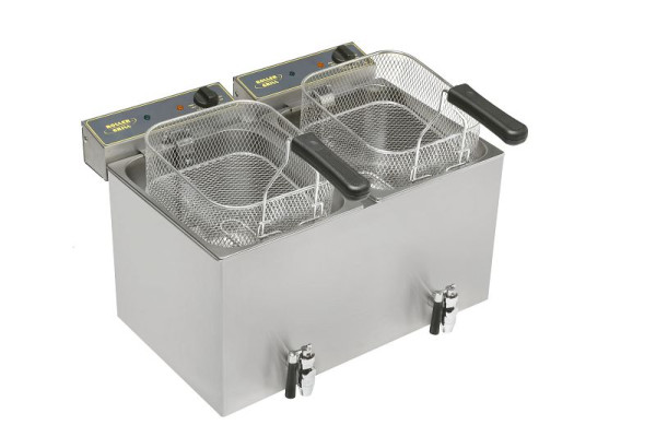ROLLER GRILL Friteuse 2 kuiltjes 8 L, MF80DR