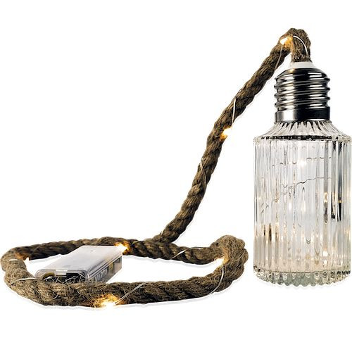 Technoline lichtketting touw met glas, touw: 900 mm, 917968