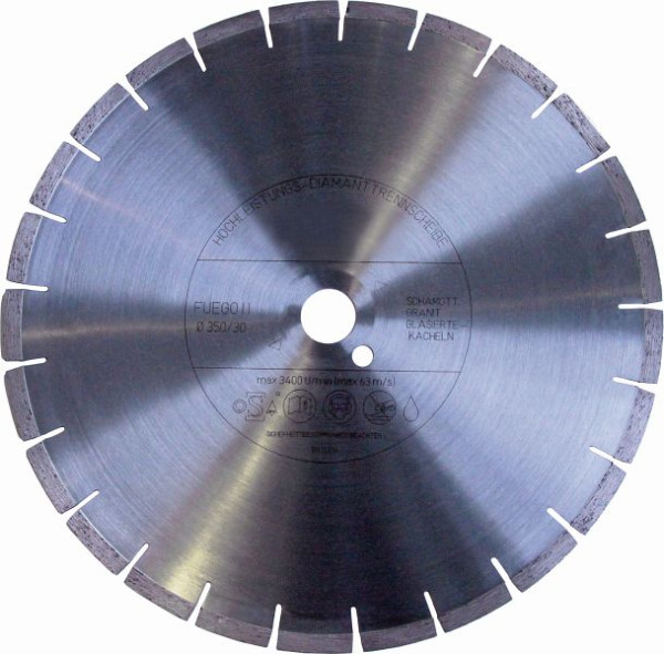 dr Schulze diamantdoorslijpschijf Fuego III Ø400x25,4 mm, TS13001870