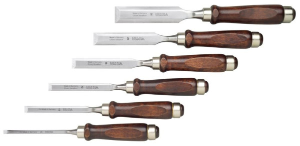 Ulmia set van 6 beitels nr. 167, 105.116