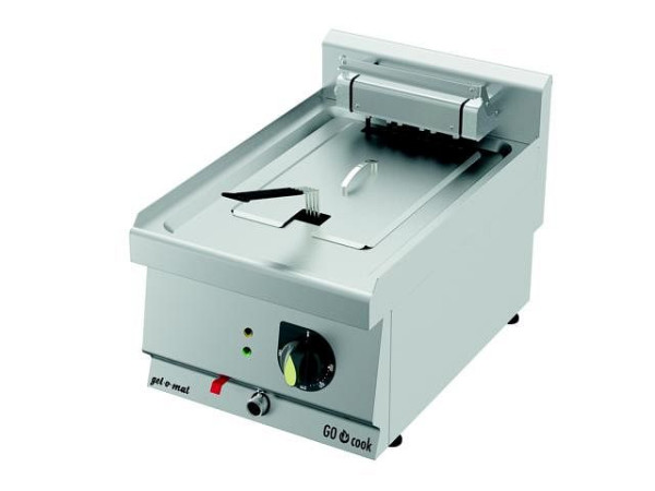 gel-o-mat Elektrische Fritteuse 9,0 Kw, GO Cook 600, 1 Becken 12 Liter, F4060E