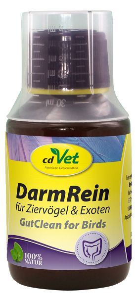 cdVet DarmRein voor siervogels & exotische dieren 100ml, 137