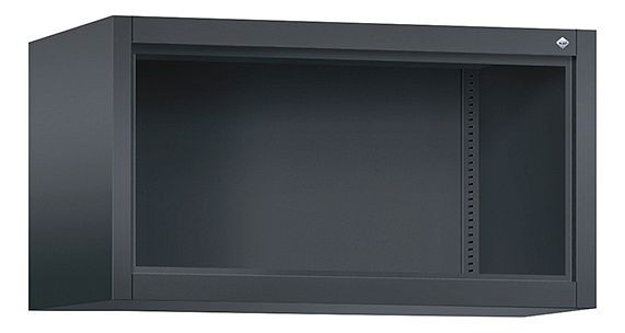 C+P opzetplank Acurado, H500xW930xD500mm, kleur: zwart-grijs, 9184-000 S10010