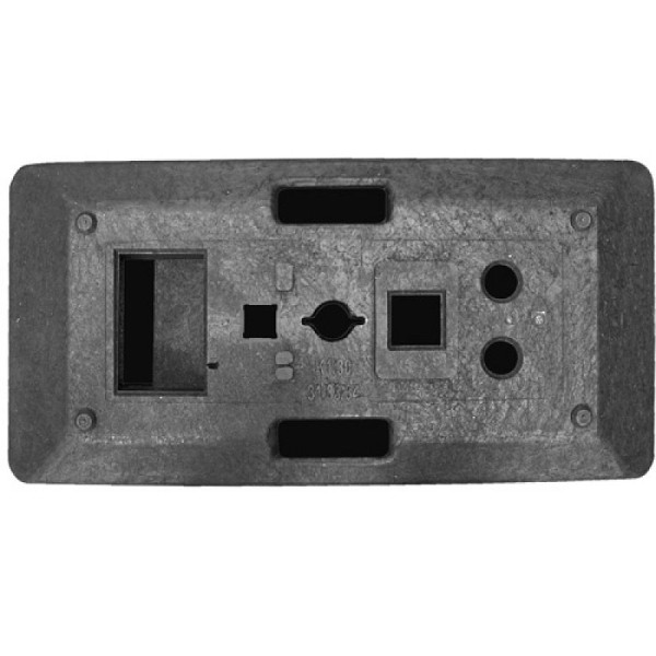 Stein HGS HGS veiligheidszwaailamp basisplaat D300M, BASt getest volgens TL geleidezwaailichten, 18479