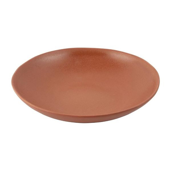 Olympia Build-A-Bowl ondiepe kommen roestig rood 25 cm (4 stuks), FC717