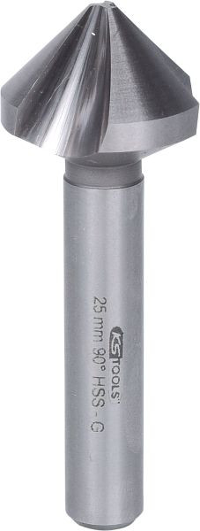KS Tools HSS kegel- en ontbraamverzinkboor 90°, 25mm, 336.0071