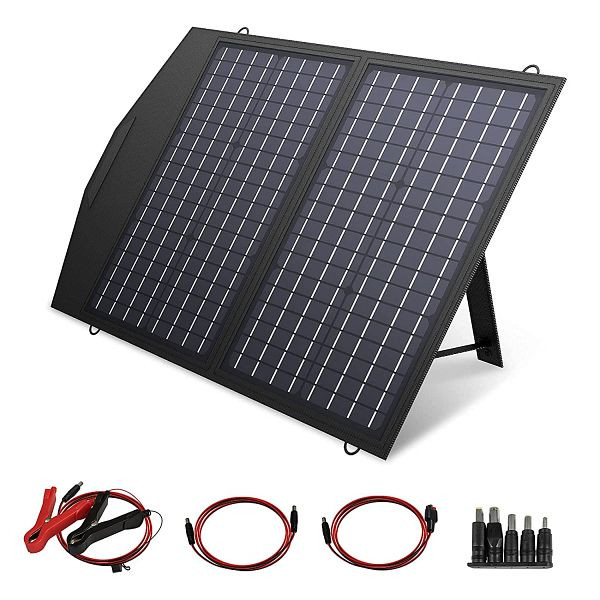ALLPOWERS zonnelader, 60W zonnepaneel, draagbaar lichtgewicht, SP020
