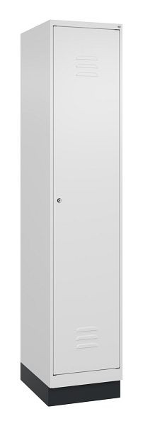 C+P luierkluis Classic PLUS, basis, 1950x400x500mm, 9016/9016, cilinderslot, 080020-12 S10029