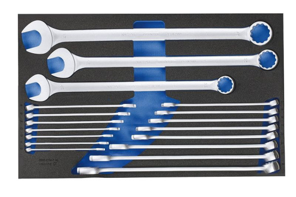 GEDORE controlegereedschapsinzet met assortiment, ringsteeksleutelset, 2704226