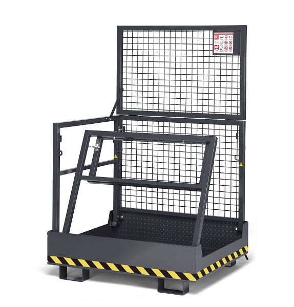 RR Industrietechnik Arbeitskorb, RAK-Compact, RAL 7016 anthrazitgrau, 120000025