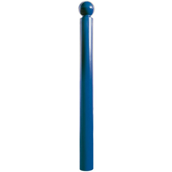 Stein HGS HGS stijl tuinpaal -Kom-, profielcilinderslot gelijksluitend, RAL 3004 paarsrood, 22587-01