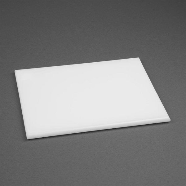 Hygiplas HDPE kleine snijplank wit 300x 225x12mm, HC867