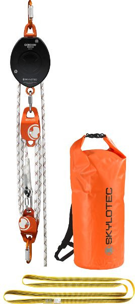 Skylotec GORDON katrolsysteem KIT, configuratie: 1: 5, lengte: 75m, SET-402-5-75