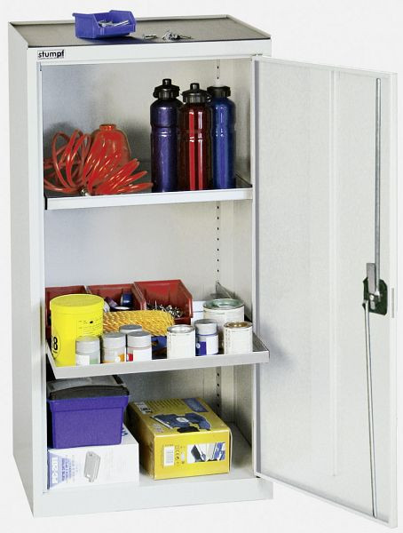 stumpf gereedschaps- en materiaalkast serie 3000, 7035/7035, 2 bakbodems, 3001507