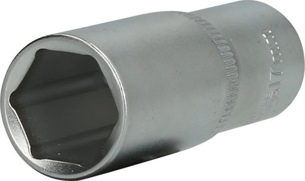 Brilliant Tools 3/8" zeskantdop, lange stijl, 17 mm, BT021828