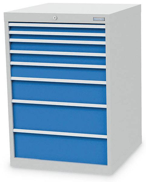 Bedrunka + Hirth ladekast mm, R 24-24, aantal lades: 8, afmetingen in mm (BxDxH): 705 x 736 x 1019, 700 / 4112V10