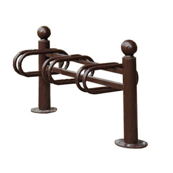 Stein HGS HGS fietsenstandaard -Kom-, set van 3 /1064mm, RAL 3020 verkeersrood, 22591-02