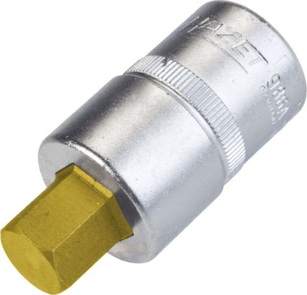 Hazet Schroevendraaier dop, hol vierkant 12,5 mm (1/2"), zeskant dop profiel, 1/2", 986A-1/2