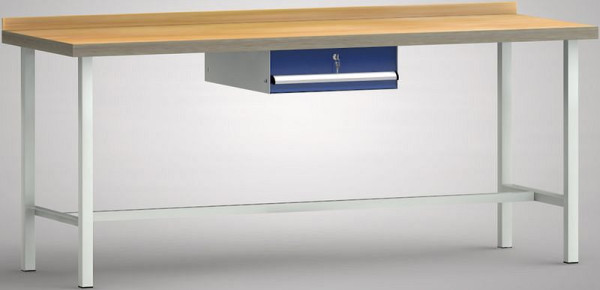 KLW standaard werkbank - 2000 x 700 x 840 mm L x D x H, WS001N-2000M40-E7003