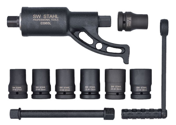 SW-Stahl koppelversterker, 1", 3.200 Nm, 10 stuks, 03965L