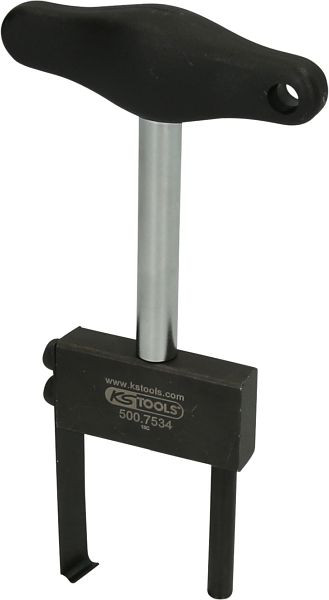 KS Tools T-handgreep bobinetrekker voor stangbobines, 156 mm, 500.7534