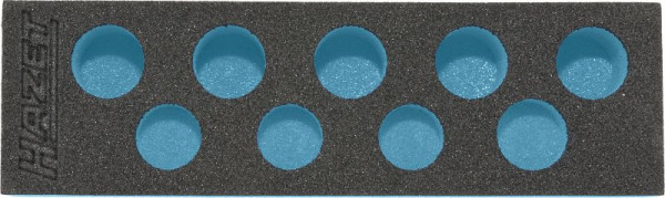 Hazet 2-componenten zachtschuiminleg, voor 163-252/9, afmetingen / lengte: 172 mm x 50 mm, 163-252L