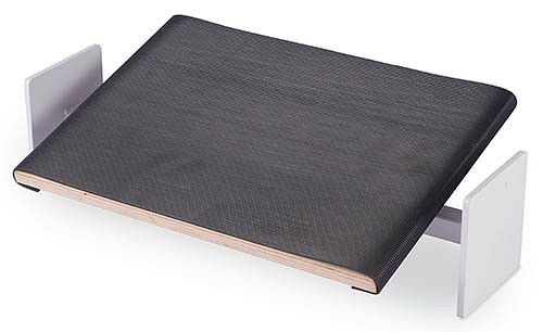 Bedrunka + Hirth voetensteun, vrijstaand, in hoogte verstelbaar, 600x300 mm, 07.89.09